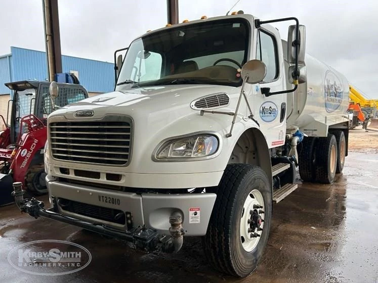 Used Water Truck in yard